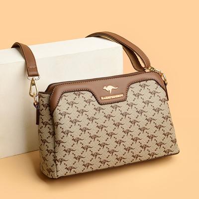 Crossbody Bag Women's Shoulder Bag Women's Fashion Women's Printed Small Square Bag