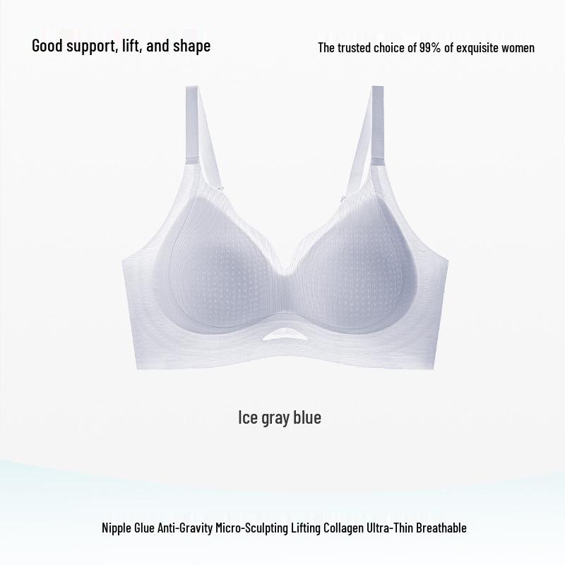 Ultra-Thin Seamless Wireless Bra - Soft, Breathable, and Comfortable