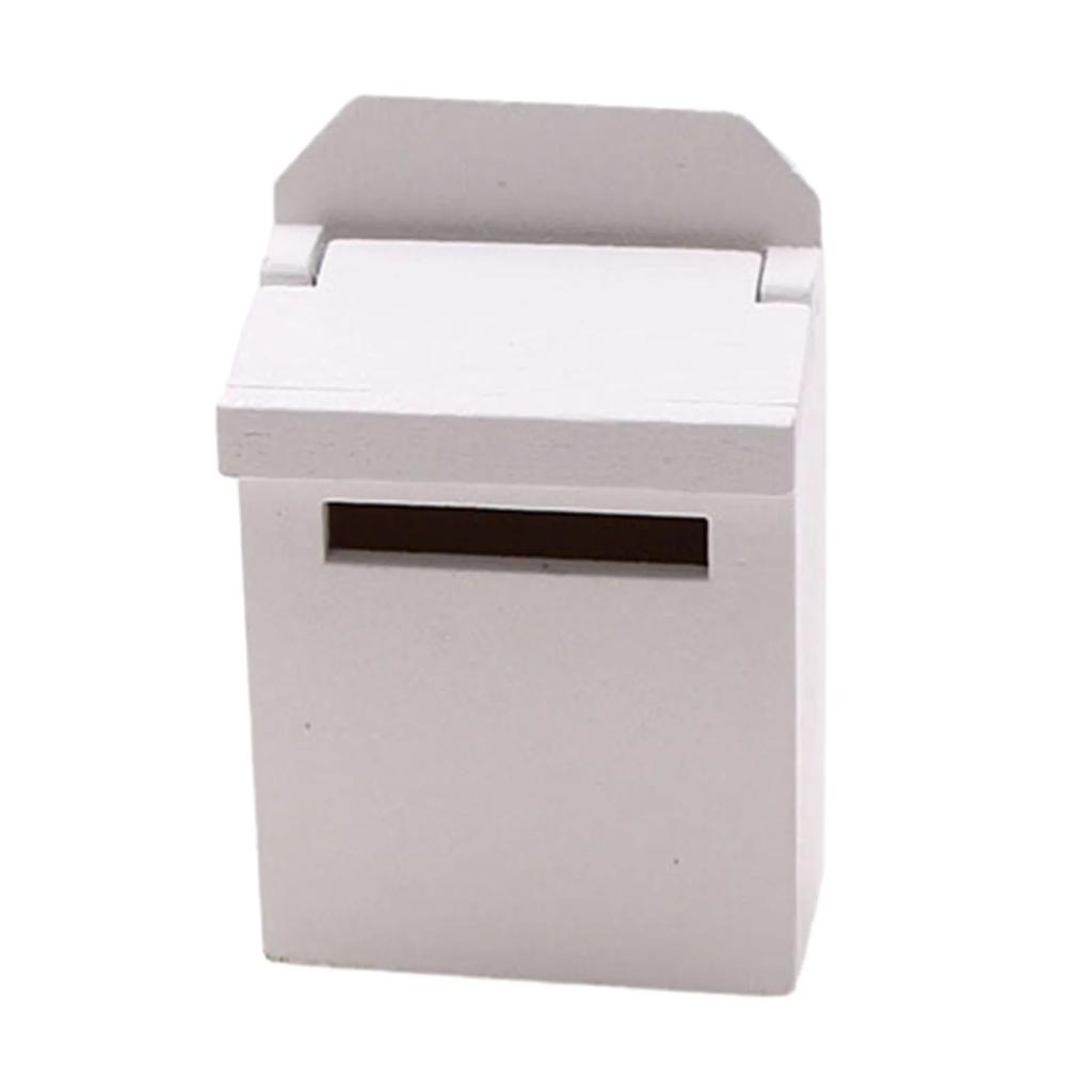 Creative Projects Miniature Mail Box Interactive Flip Design Nostalgic Touch Realistic Wooden Construction Charming Accessory