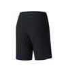 Anta Champion Outdoor Series Solid Color Mid-Rise Comfortable Breathable Versatile Straight-Leg Sports Shorts Women shorts Basic-Black 162520512-1