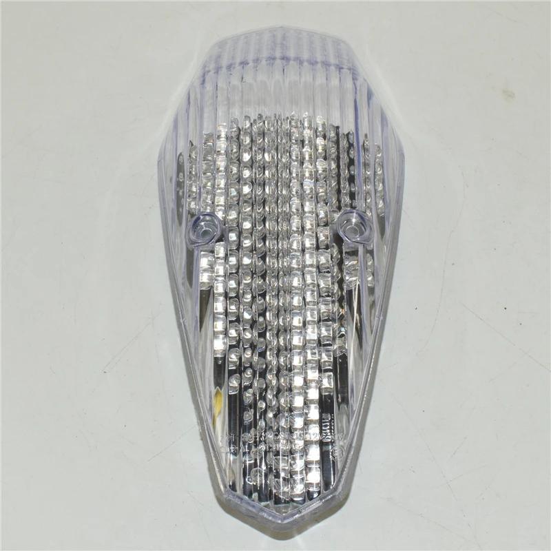 waase For Honda Shadow Aero 750 2004 2005 2006 2007 2008-2019 E-Mark Tail Light Brake Turn Signals Integrated LED Stop Light Clear Lens