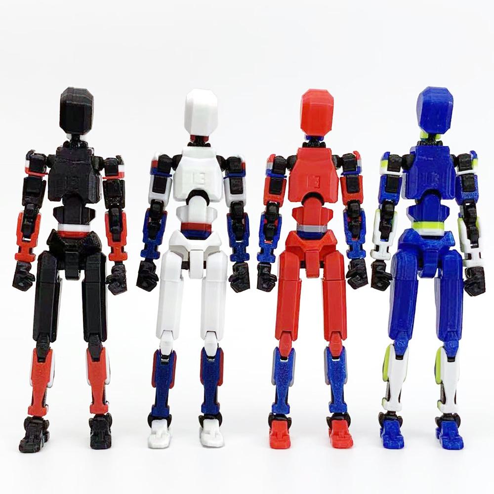 

3D Printed Mannequin Dummy 13 Bad Boys Series Toys Action Figures Multi-Jointed Movable Shapeshift Robot Parent Child Games