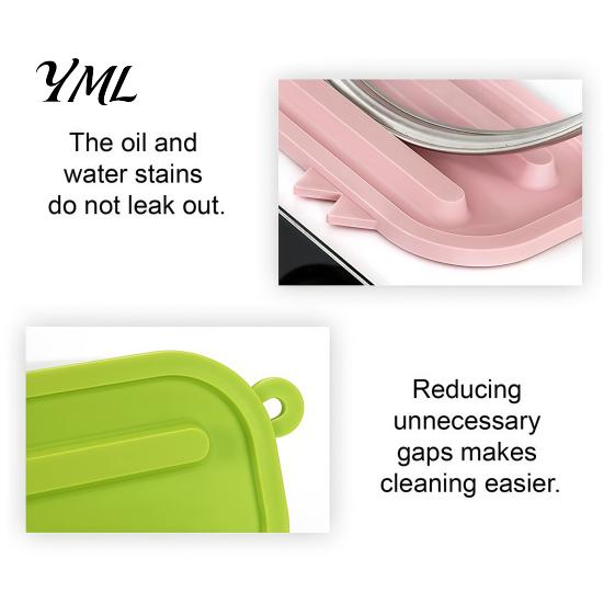 Non-slip Spatula Rest Silicone Pot Lid Holder, Cute Pig Shaped, Non Slip Heat Resistant Mat Chopping Board Storage Stand with Drain Grooves,