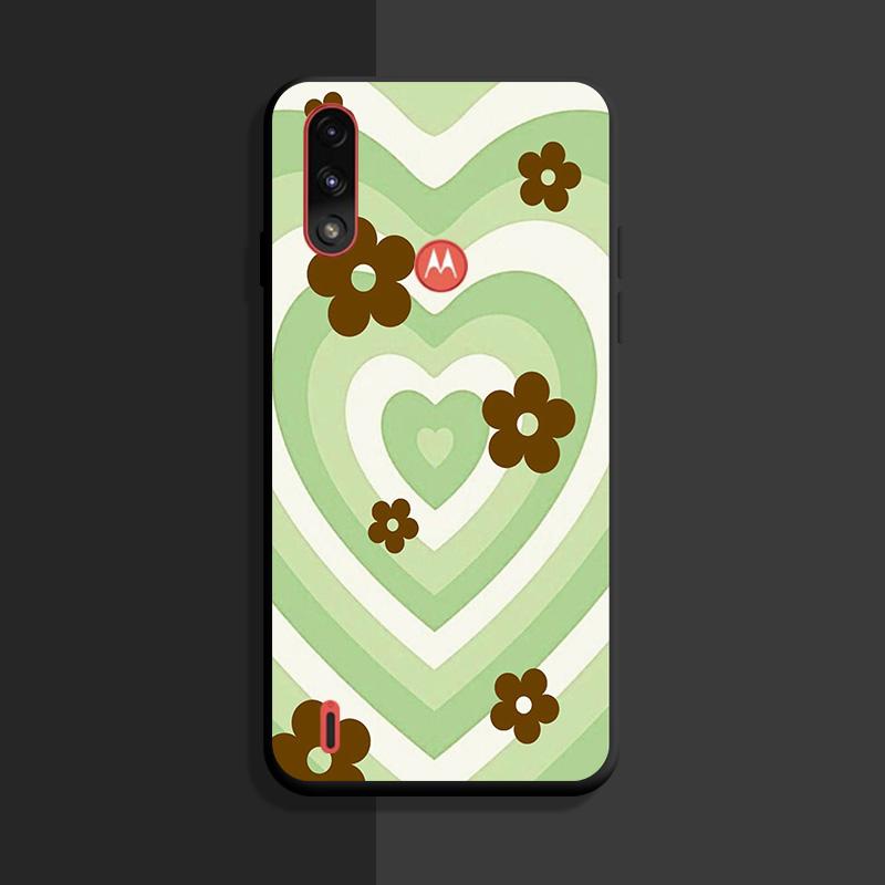 Per Moto E7i Power Custodia TPU Morbida Moda Paraurti in silicone Capa per Motorola Moto E7 Power Plus + Custodie per telefoni E7Power E 7i 7 Cover