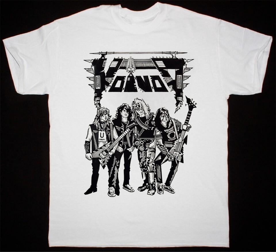 

NEW VOIVOD Band Member For Fan Retro White All Size Unisex Shirt M
