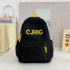 Schoolbag Backpack 1011 New Trend Casual Large Capacity Backpack High Value Junior High School High School Student Schoolbag Wholesale