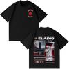 Rapper Eladio Carrion Sauce Boyz Gothic Punk T-Shirts Mode Hip Hop Kurzarm-T-Shirts Herren Damen Baumwolle Oversize T-Shi...