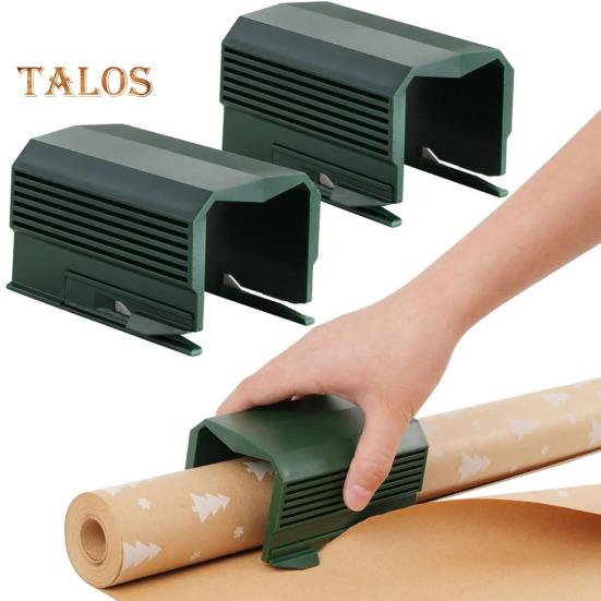 Weihnachtsgeschenkpapierschneider, einfach zu schneidendes Geschenkverpackungspapier-Schiebewerkzeug mit Anti-Rutsch-Design