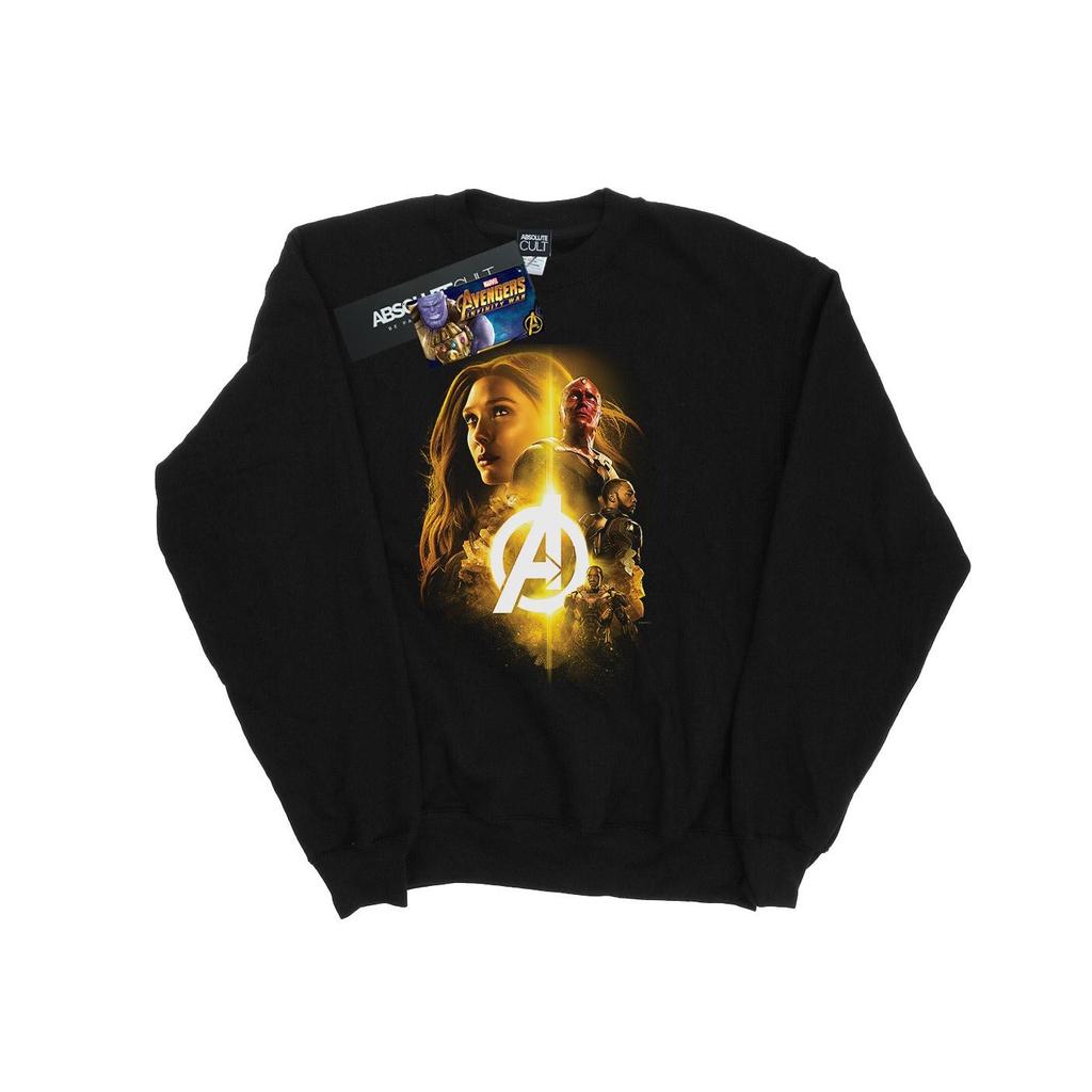 Marvel Womens/Ladies Avengers Infinity War Vision Witch Team Up Sweatshirt
