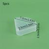 5/10pcs Triangle Powder Puff Storage Case - Shatterproof & Dustproof,Stylish Transparent Container for Anti-Pollution Protection