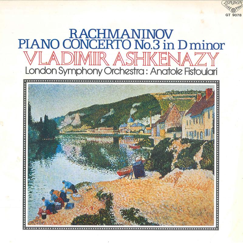 

LP Record VLADIMIR ASHKENAZY, ANATOLE FISTOUL - Rachmaninov: Piano Concerto No. 3 I GT9078 LONDON 1973 Japan Classical Used
