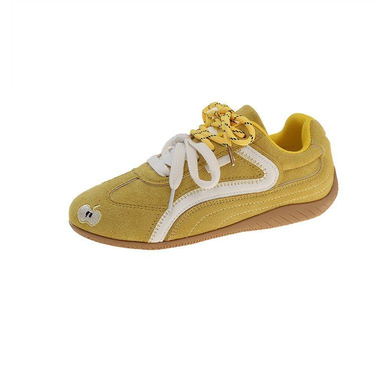 

Argand training shoes women s 2025 new summer round head mint green racing shoes versatile flat-bottomed casual sports shoes 35