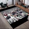 New England Patriots Players Flannel Printed Carpet, Home Sofa Decoration for Living Room & Bedroom, Non‑Slip Play Flannel Floor Mat for Game Room