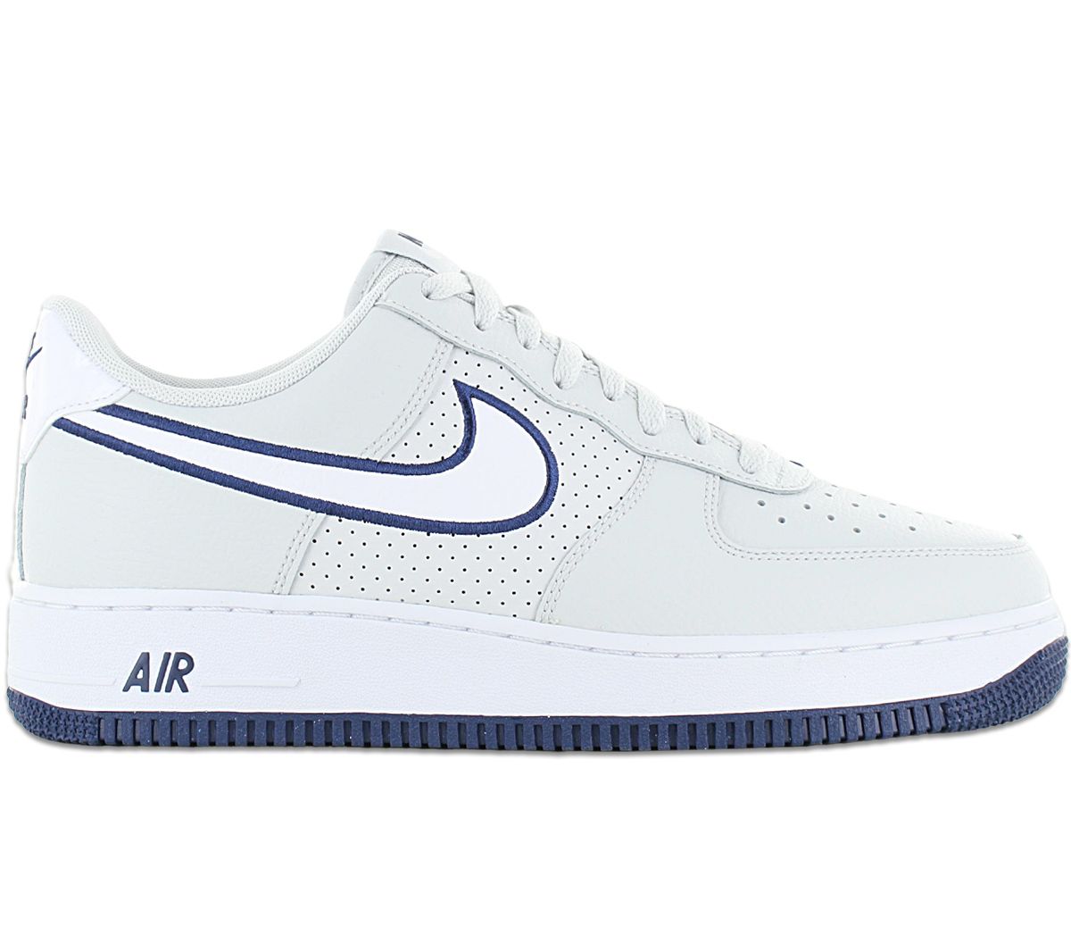 

Nike Air Force 1 Low 07 - Мужские кроссовки кожаные серые FJ4211-002 ОРИГИНАЛ