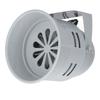 Plastic Motor Alarm High Sound Adjustable Base Install Easily High Strength Vintage Siren Horn for Schools AC 200‑240V