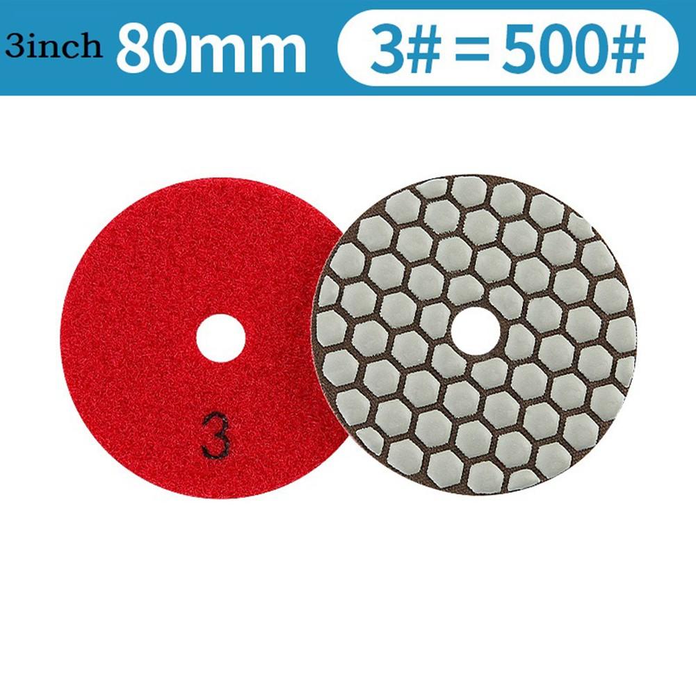 1pc 3Inch Polishing Pad For Granite Marble Grinding