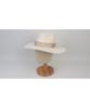 Yunibeosyeolkemiseuteuli Summer Ivory Line White Long Fedora