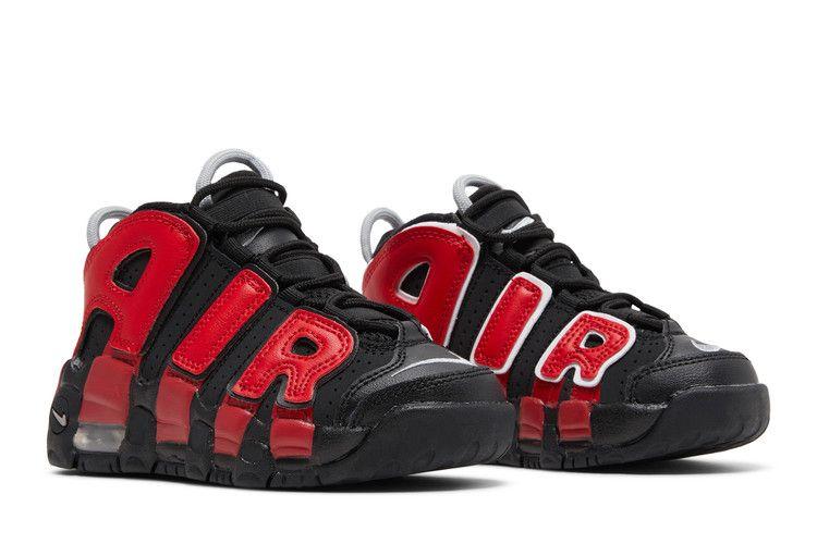Nike Air More Uptempo Alternates Black Varsity Red (PS)