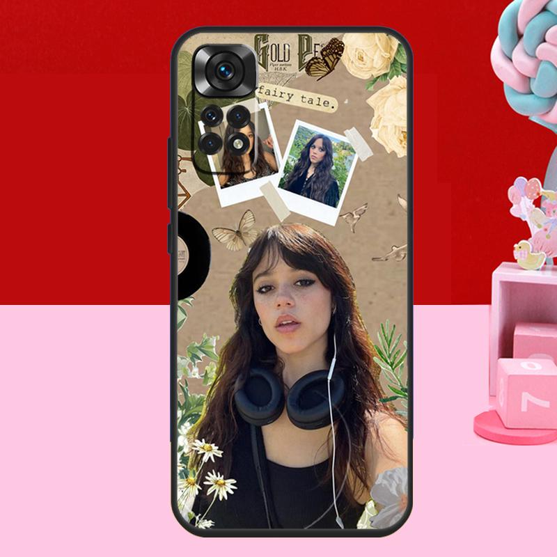 Jenna Ortega Case For Xiaomi Redmi Note 12 Pro Turbo Note 11 9 8 10 Pro 9S 10S 11S 12S 9C 10C 12C Cover