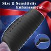 Penis Sleeve Vibrator Penis Erection Enhancer Male Delay Ejaculation G Spot Vibrating Stimulator Cock Ring Adult Sex Toy for Men