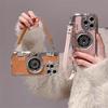 Applicable To Apple 17promax Mobile Phone Case Iphone16 Retro Camera 15 Portable Rope 14 Women's Air/13 Soft
