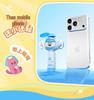 Summer Cool Cartoon Mini USB Rechargeable Silent Fan for Students & Kids