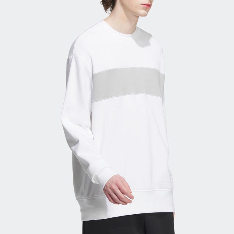 Adidas Sweatshirts Unisex White Crew Neck Moderate Other IT6395