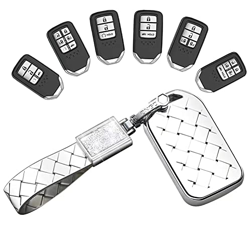 

Чехол для смарт-ключа HONDA / Чехол для ключа Honda Fit/Vezel/Freed/Odyssey/S660/Stepwagon/Shuttle/CR-V/CR-Z/ Jade H28.9 GB5/6/7/8 гибрид Стильный кристалл Hond