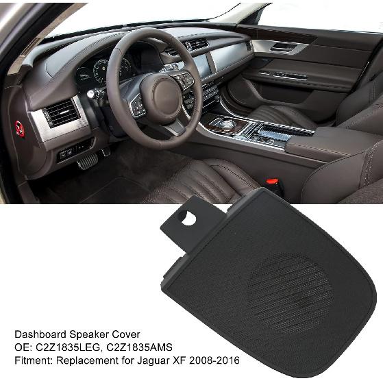 2011 Xf Dash Center Cover, Dashboard Top Speaker Cover C2Z1835LEG C2Z1835AMS OEM Standard Replacement for XF 2008‑2016