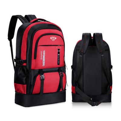 Techlife Backpack for Men and Women, Large Capacity, Approximately 50L, Expandable, Water-Repellent, Multifunctional, Perfect for Business Trips,