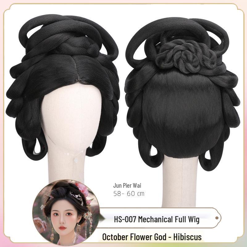 Conjunto de Peinado Doce Diosas Florales: Exquisitos Accesorios para el Cabello de Flor de Camelia de Seda