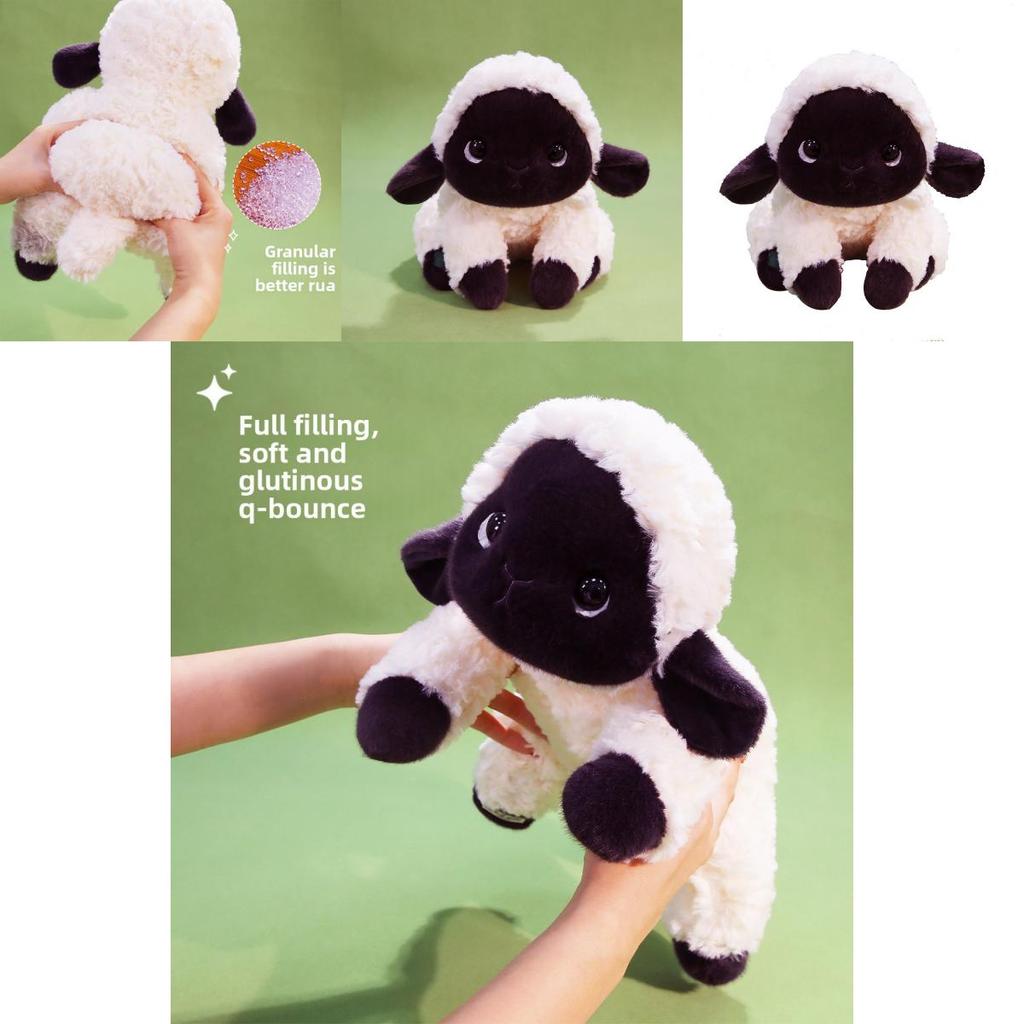 Plush Sheep Soft Toy With Pp Cotton Filling For Kids Bedroom Decor