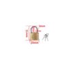 Copper Padlock  Small Locks for Luggage Case Locker Home Improvement Hardware 20mm 25mm 30mm 40mm 50mm Include 3Keys