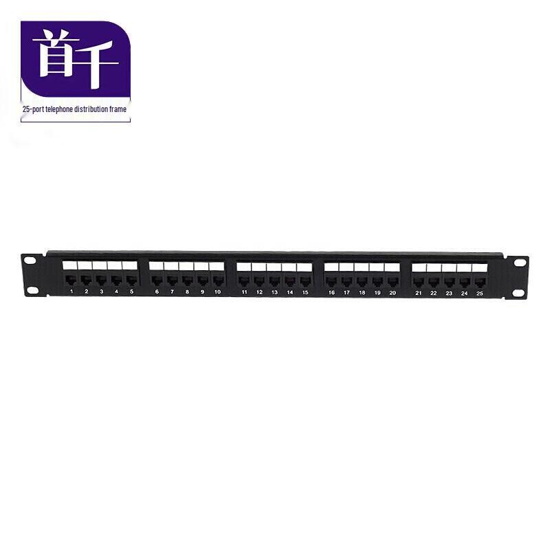 SHOCHAN Rackmount Network & Voice Patch Panels and Cable Management