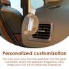 2Pcs Car Flower Test Tube Solid Wood Vase Plant for Car Vent Install Station Flower Decoration Home Glass Auto Air Vent Ornament