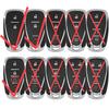 3 Button TPU Key Fob Shell Cover for 2016- Chevy Spark Traverse Equinox Trailblazer Trax