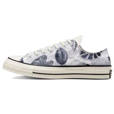 Chuck 70 Low Tropical Leaf Unisex Sneakers White Egret Black A00483C