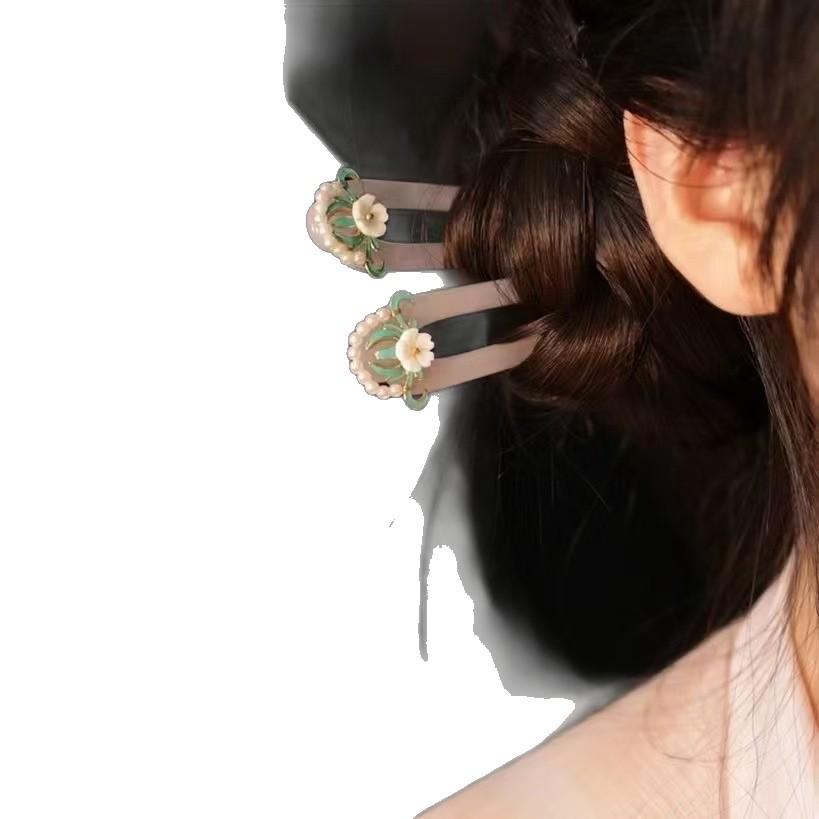 Ming & Song Style Women's Modern Acetate Hairpin - Hanfu Hair Accessories for Daily Wear