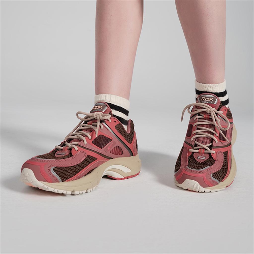 Reebok Premier Trinity Kfs Mountain Functional Retro Supportive Low-Top Urban Commuting Running Shoes Unisex sneaker Red-Brown 100074437