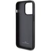 Case for iPhone 15 Pro BMW Leather Diamond Pattern Black