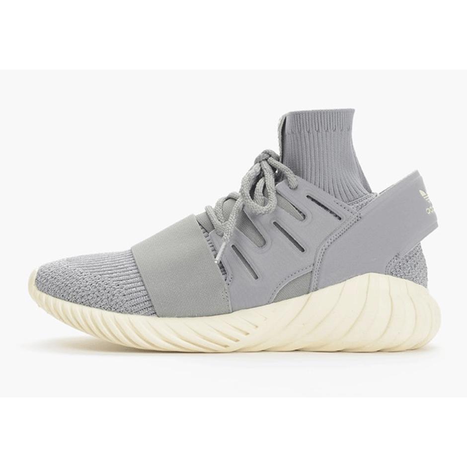 Adidas Tubular Doom Primeknit 'Medium Solid Grey' (Unisex) Medium Grey / Heather Solid Grey / Core White Casual Shoes S74920