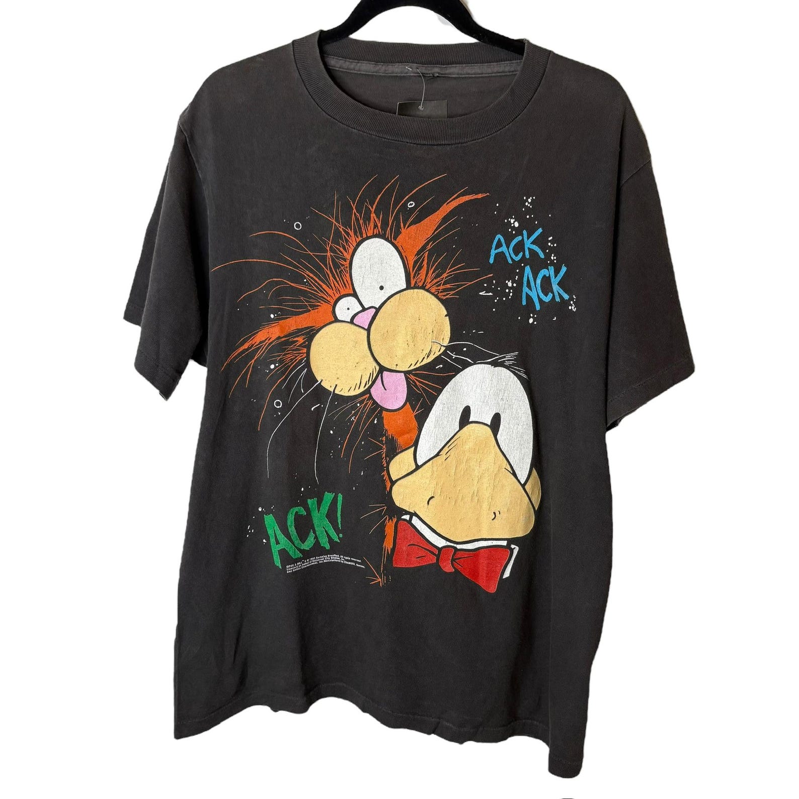 1991 Opus & Bill T shirt Sz L (A3707) 3XL