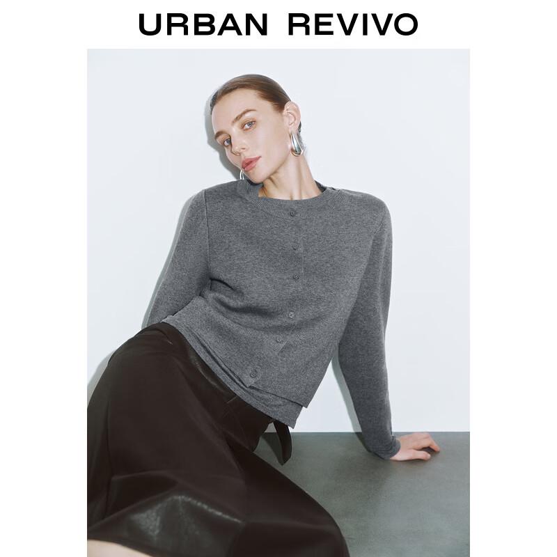 UR Women's Faux Two-Piece Knit Sweater