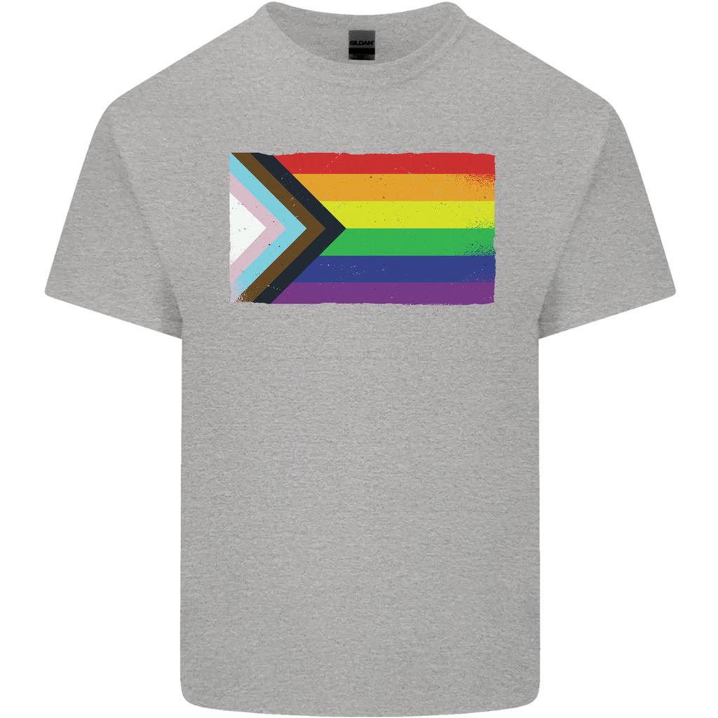 LGBTQ Flag Gay Pride Awareness Day LGBTQ Unisexs Light Cotton TShirt