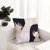 Comic K-Kimi Ni T-Todoke Pillow Case Plush Fabric Soft Pillowcase Double Sided Print Sofa Cushion Cover Throw Pillow Cover