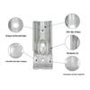 25mm Copper Pipe, Iron Pipe Fitting, Galvanized Steel Connector, Round Pipe Fixing, Two- or Three-Way Clip Accessories