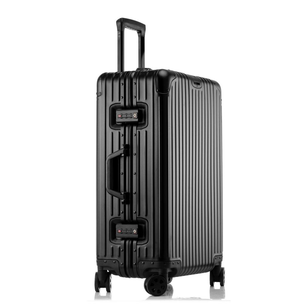 20" Classic Aluminum-Magnesium Alloy Suitcase with Customs Lock
