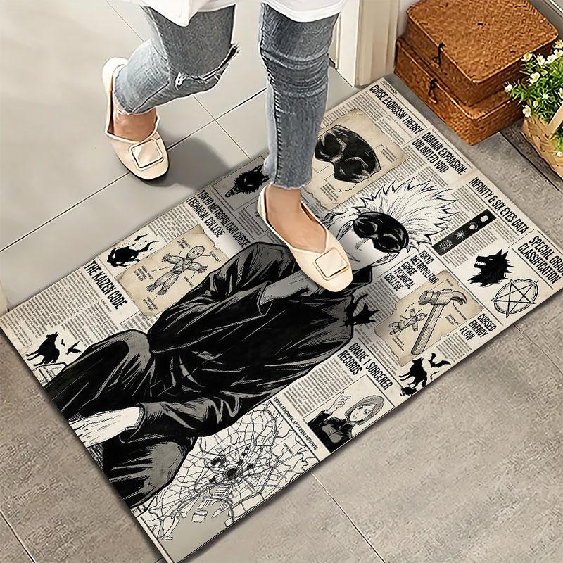 Jujutsu Kaisen Carpet Rug For Living Room Bedroom Home Sofa Decoration Kids Play Nonslip Floor Mat