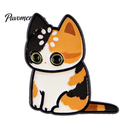 Decorative Clothing Pin Cartoon Cat Brooch for Clothing, Enamel Kitten Alloy Badge Backpack Decoration Pins Pin, Backpacks Hats Scarves Accessory,