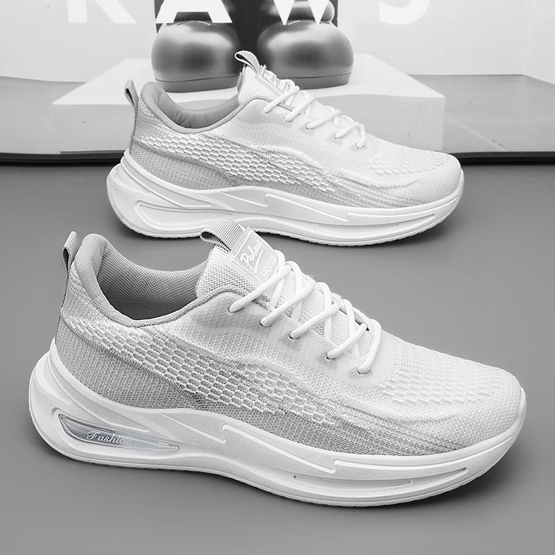 Fashion Trendy Men Running Shoes Platform Strap Outdoor Training Soft Sole Comfortable Shock Absorption Jogging Casual Men's Shoes